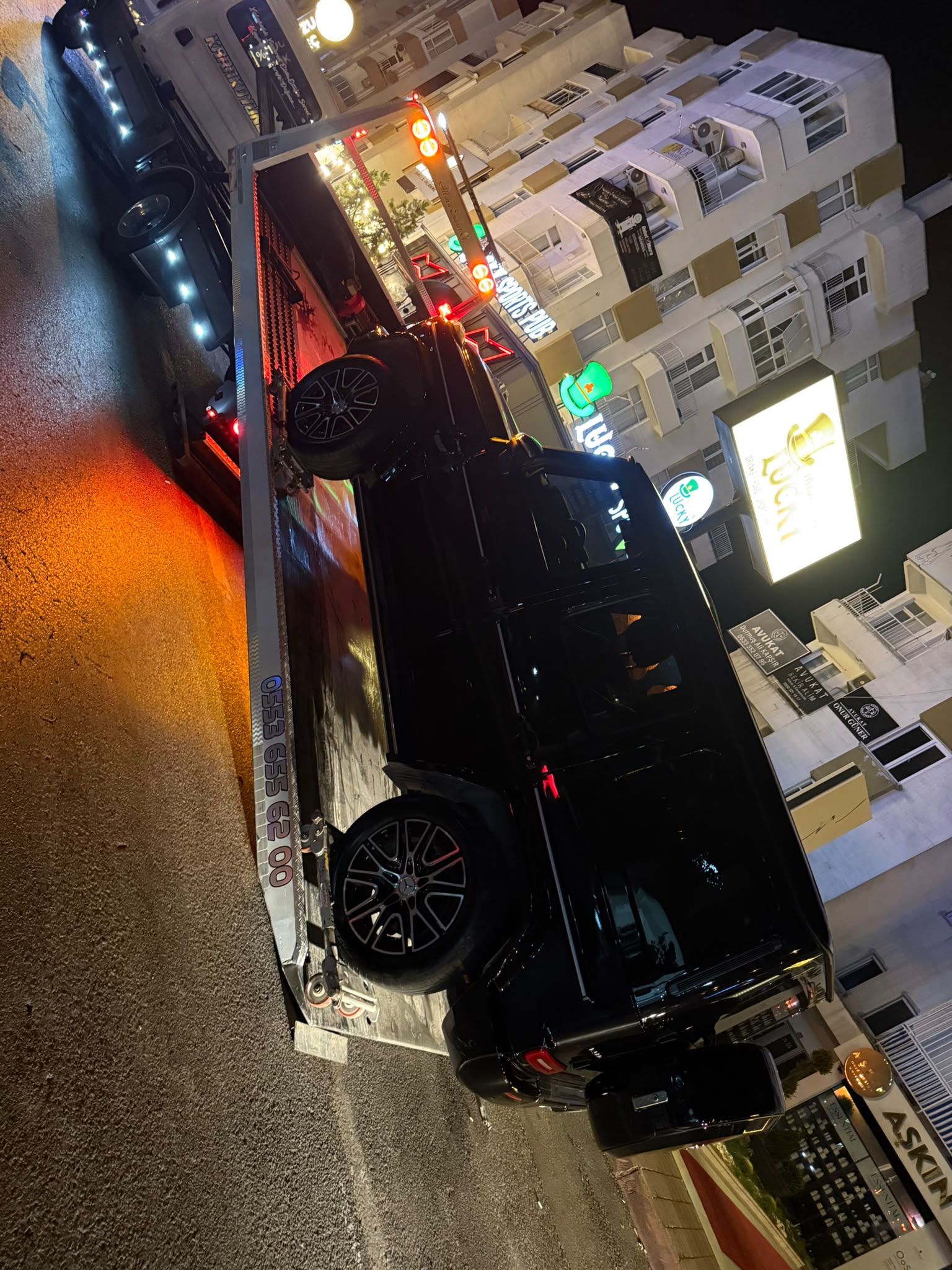 HK Yol Yardım - Mercedes G platform taşıma